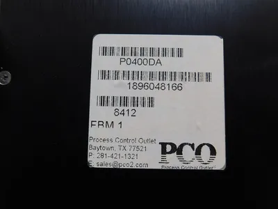 USED FOXBORO P0400DA