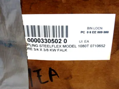 NEW FALK 0710652 1080T HUB 2.9375 BORE