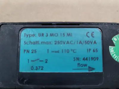 NEW INDUSTRIEREGLER UR 3 MO 15 MI
