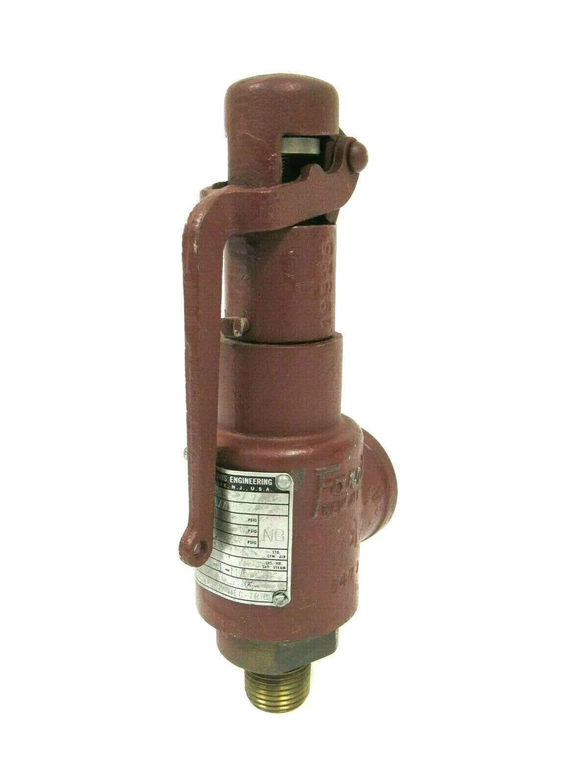 NEW TELEDYNE FARRIS 18950L RELIEF VALVE 1/2×3/4