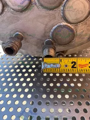 USED FINN-AQUA STAINLESS STEEL  HEAT EXCHANGER  13" X 37"