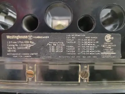 USED WESTINGHOUSE LB3400FB