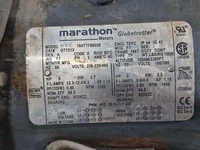 USED MARATHON 184TTFB6028