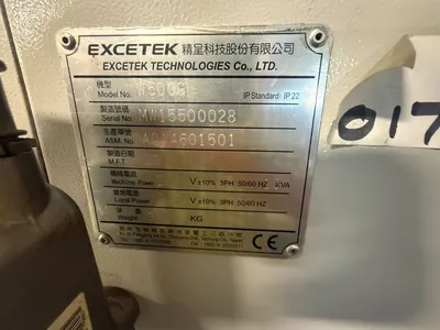 EXCETEK W500G ELECTRIC DISCHARGE MACHINES, WIRE, N/C & CNC | Machinery Network (4)