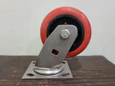 5 x 2 in. Caster Wheel w/ Swivel and Brake