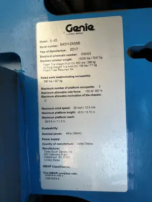 Used GENIE S-45 Manlifts Utah US | Global Remarketing #1285327