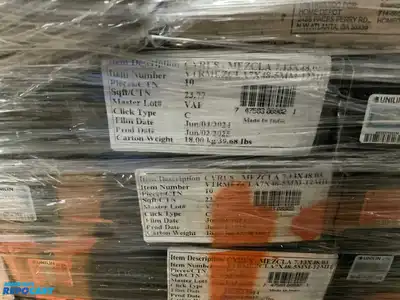 Pallet of Mixed Vinyl Flooring