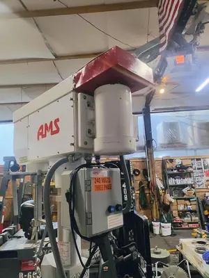 AMS  #A100-auger filler with foot pedal control