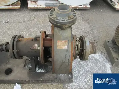 USED Wanner Engineering 4" X 3" Stan-Cor Centrifugal Pump, Type A40, KYNAR