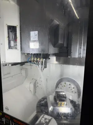 2022 YCM Mdl RX65 5-Axis CNC Vertical Machining Center, Low Hours,