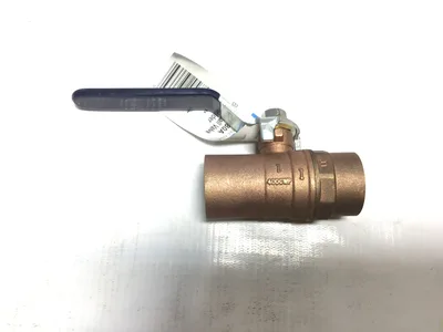 NIBCO S-580A 1″ Solder Ball Valve Brass Body Conventional Port – 6 pcs/bx