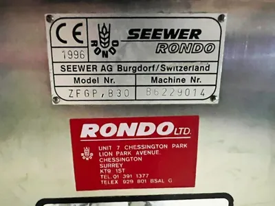 Used 2009 RONDO SCMG50 Pastry Equipment | Harvest Equipment and Fabrication Inc #722492