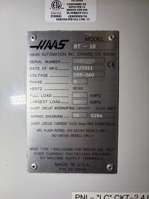 Used 2011 HAAS ST-10 CNC Lathes California US | MachineStation #1310360