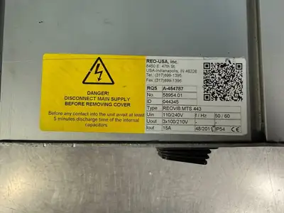 Used REO _UNKNOWN_ Variable Speed Drives South Carolina US | Palmetto Automation #1153416