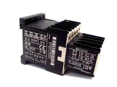 USED TELEMECANIQUE 4 POLE CONTACTOR / SUPRESSOR MODULE/ AUX CONTACT