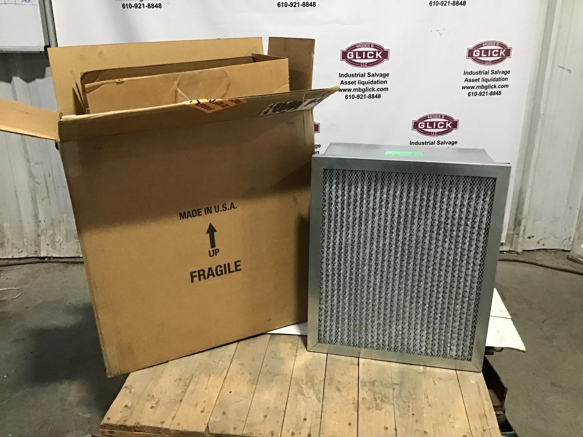 Imperial Systems 460024.053 Dust Collector Filter 23 3/8″ x 19 3/8″ x 11 1/2″