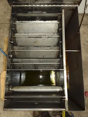 40" X 40" BETTER ENGINEERING MODEL #F4000-LXP ROTARY TABLE PARTS WASHER: YOBRO #24041