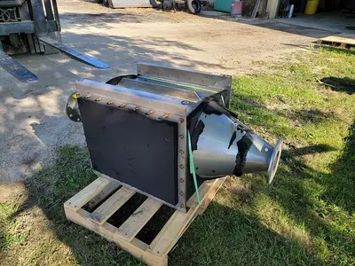 Large Top/Bottom Mounted Stainless Steel Coil Heat Exchanger w/Spare Top Unit