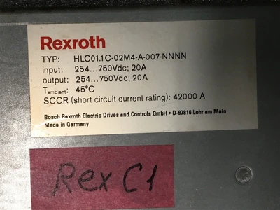 USED REXTROTH HLC01.1C-02M4-A-007-NNNN (3)-