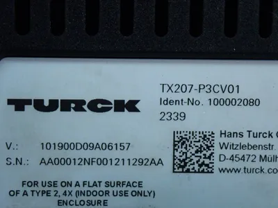 USED TURCK TX207P3CV01