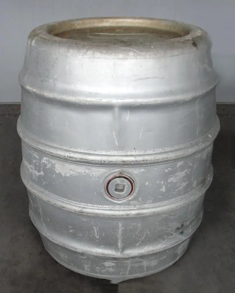 SPC7523  Tank 225 gallon Giovanola Monthey-Suisse liquid tote, Aluminum