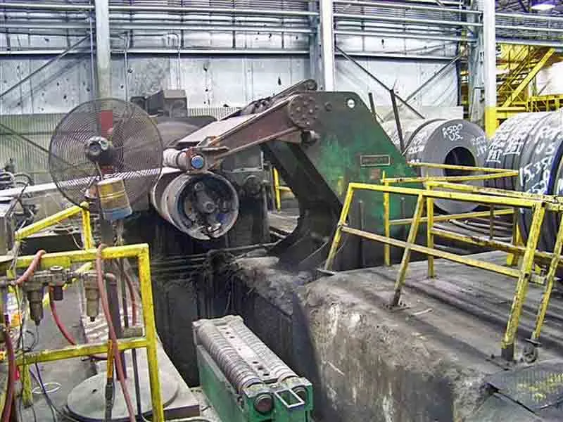 64" x 12.00" x 100,000# McKAY Slitting Line