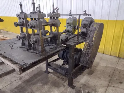2 STAND x 2" YODER UNIVERSAL DRIVE ROLLFORMER: STOCK #23430
