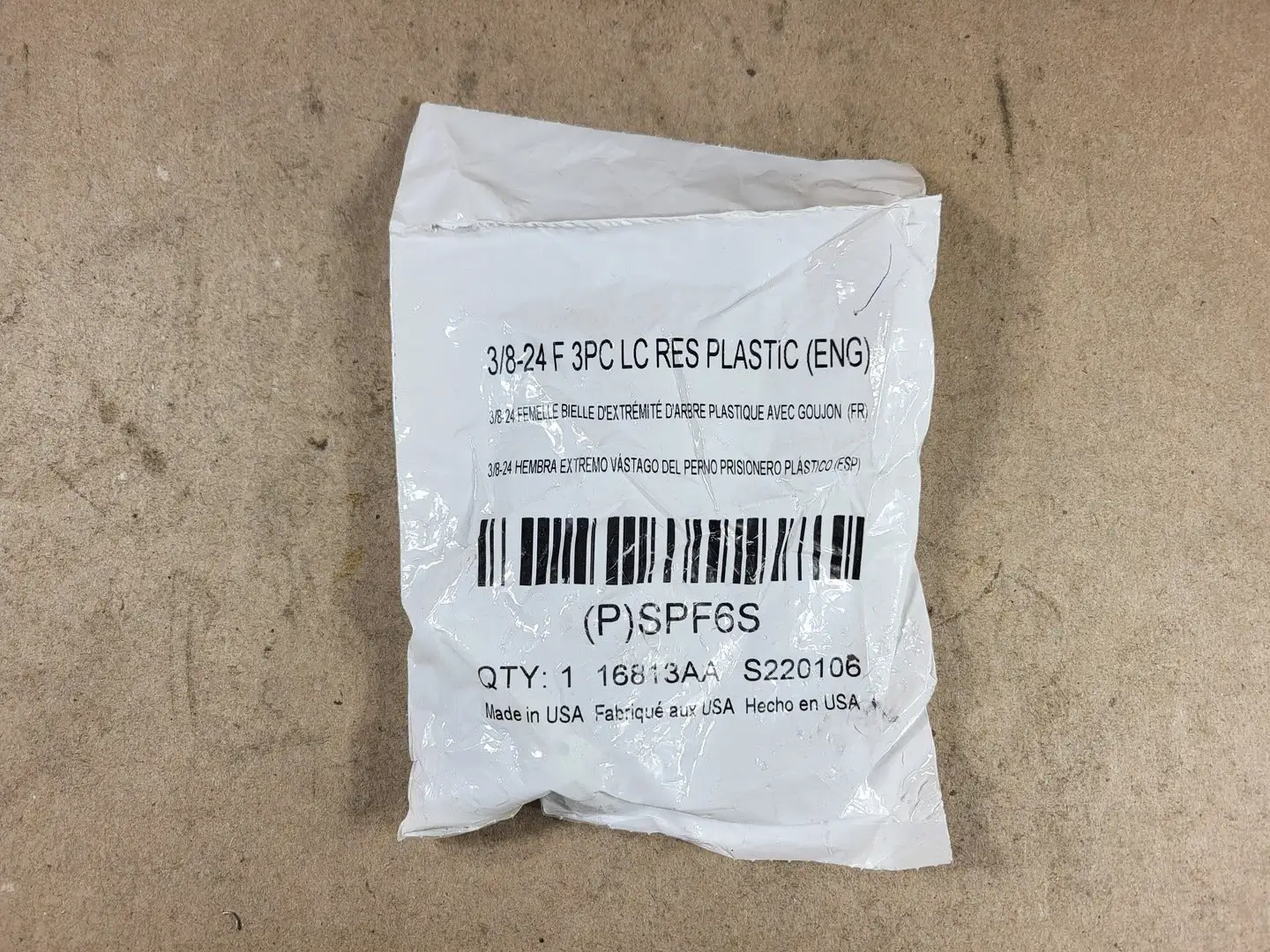 Rod End 3/8 Inch SPF6S
