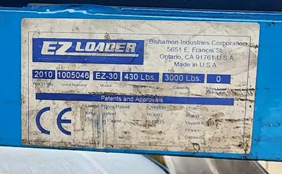 USED 2010 BISHAMON EZ-30