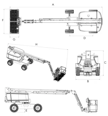New | in-Stock 2026 HAULOTTE HT46 RTJ O Telescopic Boom Lifts Pennsylvania US | Iron Exchange Equipment Solutions #1353967