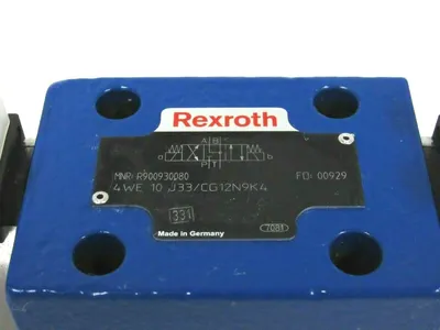 NEW REXROTH R900930080 4WE-10-J33/CG12N9K4 DIRECTIONAL SPOOL VALVE