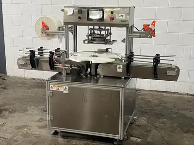 Rotary Bucket Foil Lid Sealer