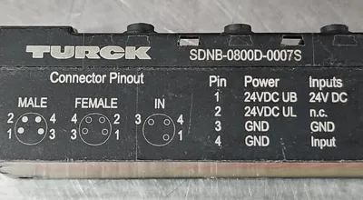 Turck SDNB-0800D-0007S Extension Module. Loc5D-22