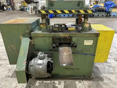 60 TON DAHLSTROM 4 POST MECHANICAL CUTOFF PRESS, 3" STROKE: STOCK #21190