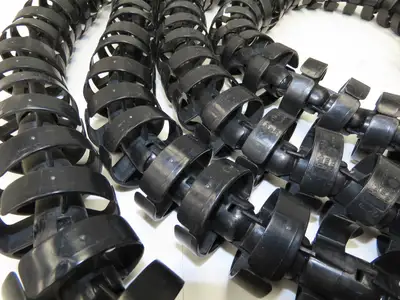 Kabelschlepp R056 1010.115 Energy Chain Cable Carrier Round POM 56mm OD 22' Long