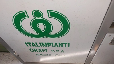 ITALIMPIANTI ORAFI Manual Gold Melting Furnace, virtually unused