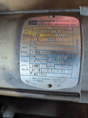 USED EMERSON ELECTRIC CO 34-6220-3865