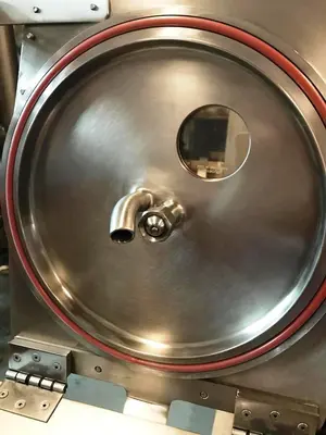 NEW: Rousselet Robatel RA 20 Vx R perforate basket centrifuge, 316L SS.