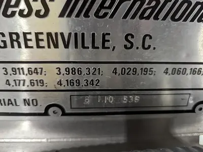 USED HARTNESS 825