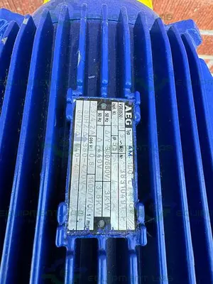 USED KSB GENTA 20-04-U1 PUMP 50-500 U/MIN  W/ AEG AM 100L14Q4 MOTOR