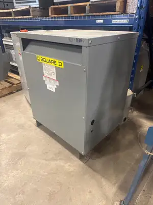 112.5 KVA 600v to 208/120v Isolation Transformer