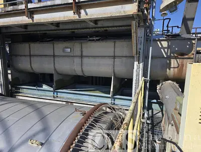 USED DAVENPORT 11X70 ROTARY STEAM TUBE DRYER