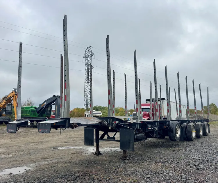 Used 2024 MANAC 48′ 4 AXLE Forestry Trailers Ontario CA | Driven Equipment Solutions #1505976