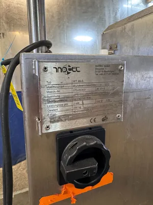 Used INOTEC WT 99-S Food Processing Equipment (misc) Illinois US | M&M Equipment Corp. #1285912