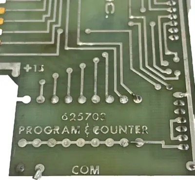 USED TECHNITRON INC. 625703 PROGRAM & COUNTER 820703