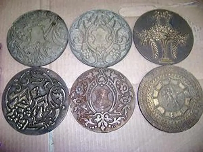 Antique Brocading Plates IN STOCK