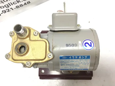 IWAYA WPT-242 3/4″ Brass Water Pump 3PH 200W 2769/3300 RPM 20/25L/min