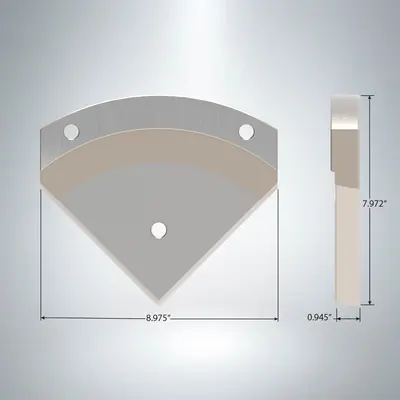 CLEVELAND PUNCH & DIE G10B0020 Shear Blades | Punch Press and Shear (2)