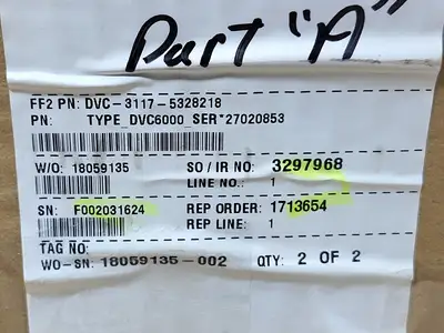 NEW FISHER DVC6035