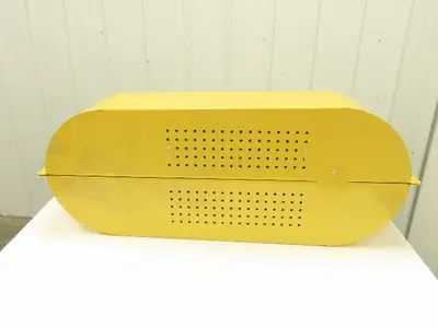 Twin City Blower 241973-2 Blower Belt Chain Pulley Guard Safety Yellow 24" C